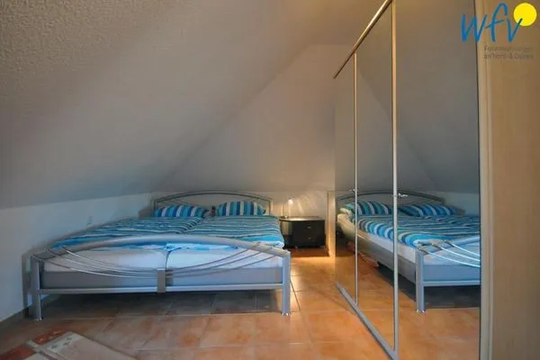 Schlafzimmer Villa Rossini Ferienwohnung 8