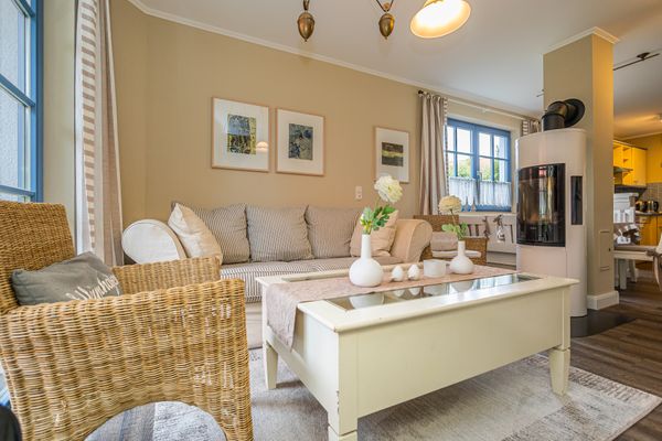 Anlage "Heimathafen" Haus Aurora Zingst - Wohnzimmer