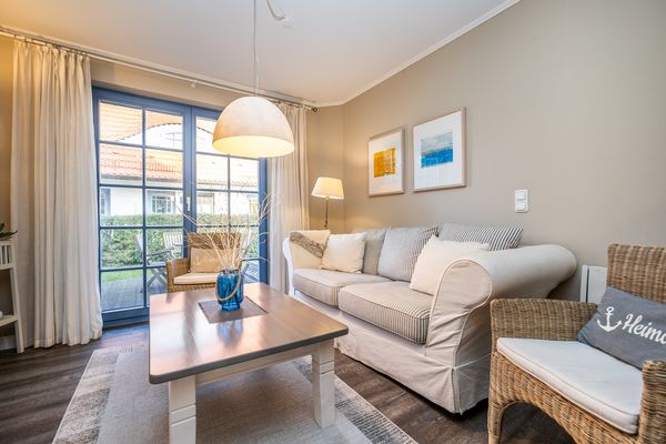 Anlage "Heimathafen" Haus Meerkönig Zingst - Wohnzimmer