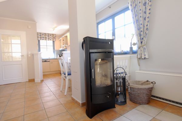 Anlage "Heimathafen" Haus Neptun Zingst - Kamin-/Ofen