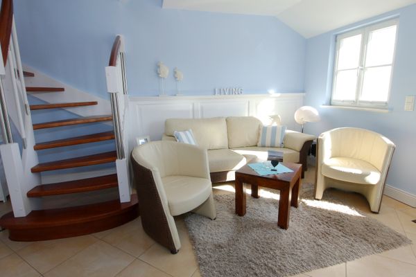  Müggenburger Weg 35  Wohnung oben rechts Zingst - Wohnzimmer