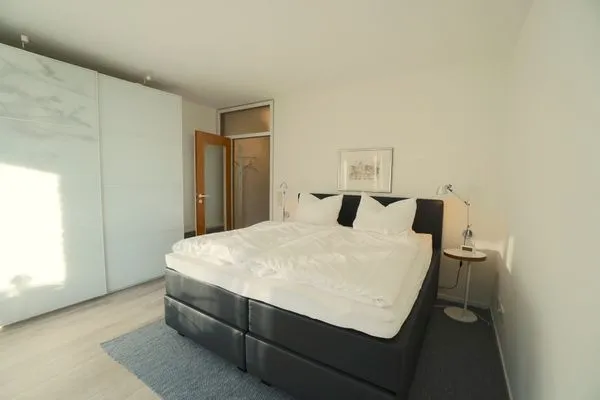 Wohnzimmer  Ferienwohnung Strandhüpfer - direkt am Meer