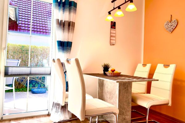  Hägerende 66 Haus Windrose Wohnung Nordwind Zingst - Wohnzimmer