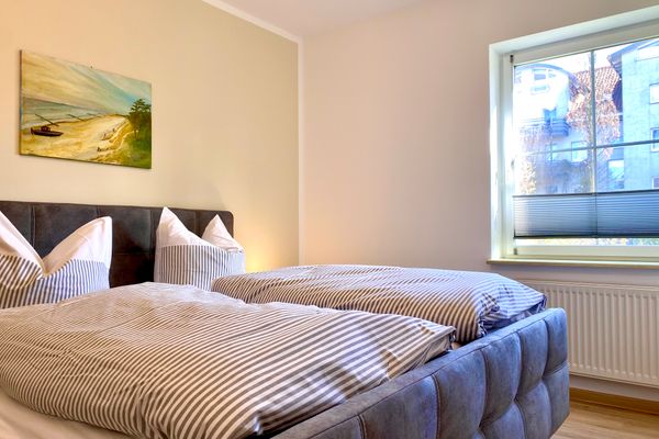  Hägerende 66 Haus Windrose Wohnung Nordwind Zingst - Schlafzimmer