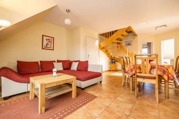  Neue Reihe 17 Wohnung Leuchtturm Zingst - Wohnzimmer