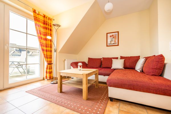  Neue Reihe 17 Wohnung Leuchtturm Zingst - Wohnzimmer