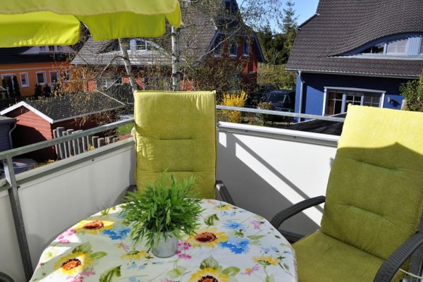  Neue Reihe 17 Wohnung Abendsonne  - Balkon