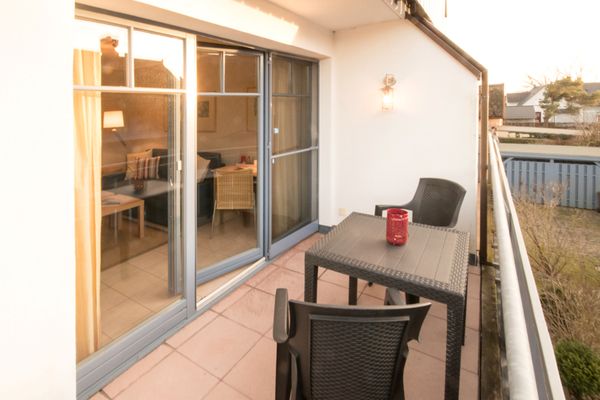  Neue Reihe 43 Villa Regulus Wohnung 4 Zingst - Balkon