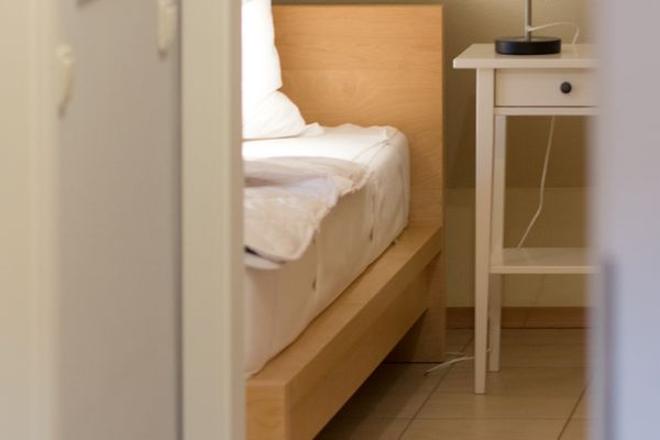  Neue Reihe 43 Villa Regulus Wohnung 4 Zingst - Schlafzimmer