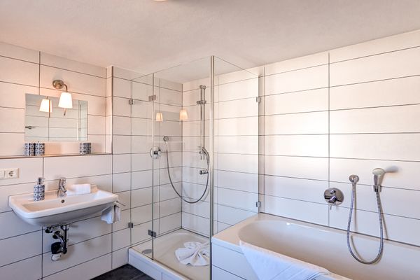 Alte Jagdschloss Ferienwohnung Krause Ferienwohnungen in Pfronten - Badezimmer