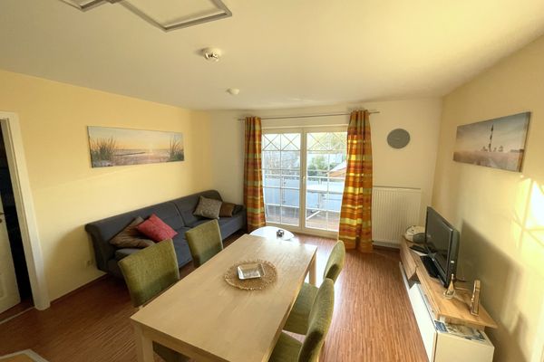  Birkenstraße 5g Wohnung Sola Bona Zingst - Wohnzimmer