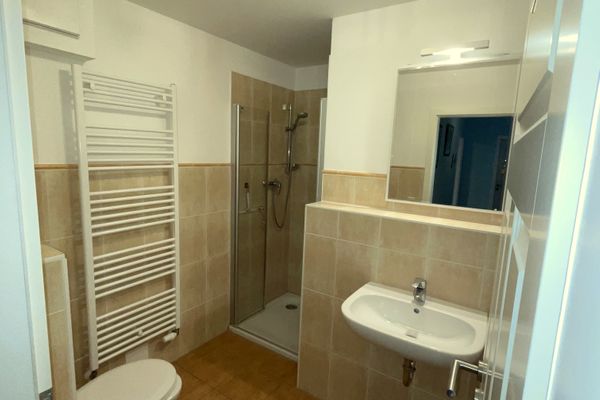  Birkenstraße 5g Wohnung Sola Bona Zingst - Badezimmer