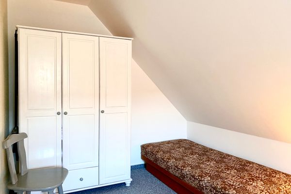  Hägerende 66a Haus Ankerplatz Wohnung Oberdeck Zingst - Schlafzimmer