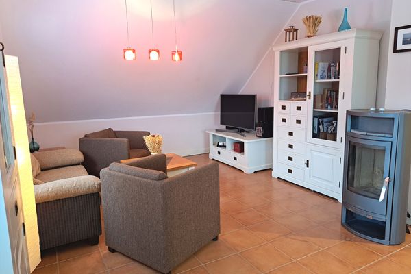  Birkmaase 10 Wohnung Ostseestern Zingst - Wohnzimmer