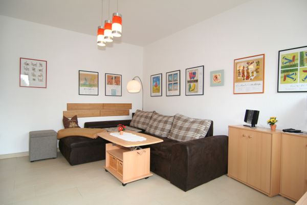  Kirchweg 14 Hus Pila Zingst - Wohnzimmer