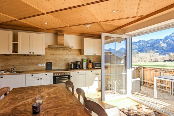  Ferienwohnung Landliebe Ferienwohnungen in Schwangau - Küche / Küchenzeile