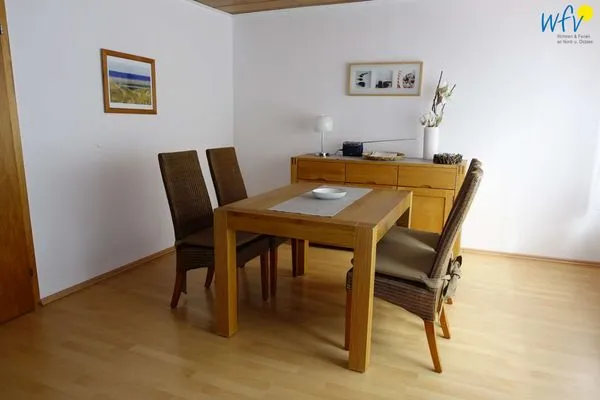 Wohnzimmer Stine's Hus Ferienwohnung 3