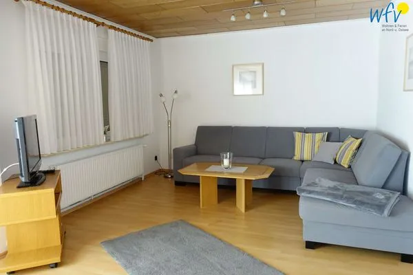 Wohnzimmer Stine's Hus Ferienwohnung 3