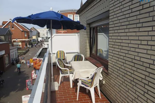 Balkon Stine's Hus Ferienwohnung 3