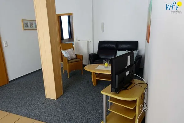 Wohnzimmer Stine's Hus Ferienwohnung 2