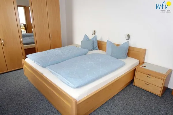 Schlafzimmer Stine's Hus Ferienwohnung 2