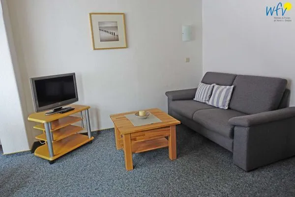 Wohnzimmer Stine's Hus Ferienwohnung 1