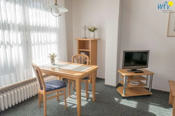 Wohnzimmer Stine's Hus Ferienwohnung 1