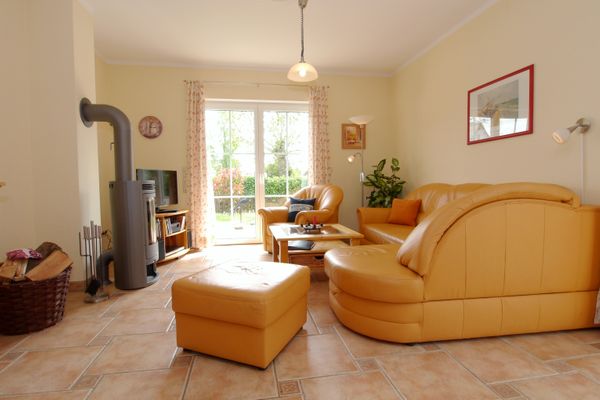  Waldstrasse 15 Haus Seepferdchen Zingst - Wohnzimmer