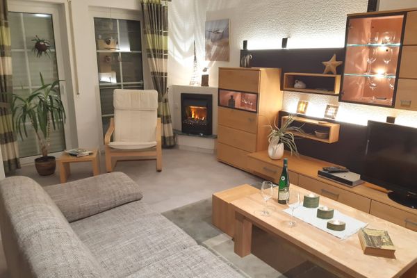  Schulstrasse Haus Seemöwe Zingst - Wohnzimmer