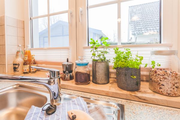  Am Bahndamm 81a Haus Schwalbe Zingst - Küche / Küchenzeile