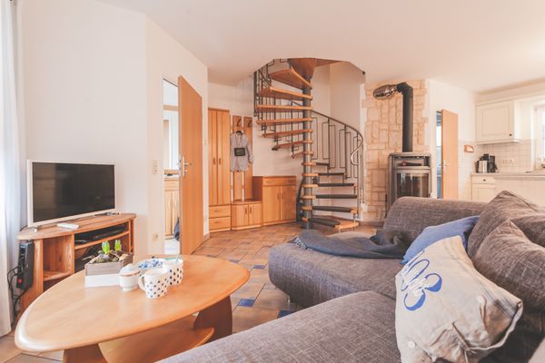  Am Bahndamm 81a Haus Schwalbe Zingst - Wohnzimmer