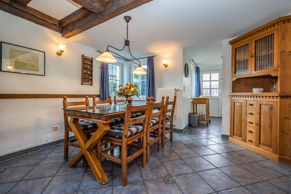  Rosenberg 38 Uriges Reetdachhaus Zingst - Wohnzimmer