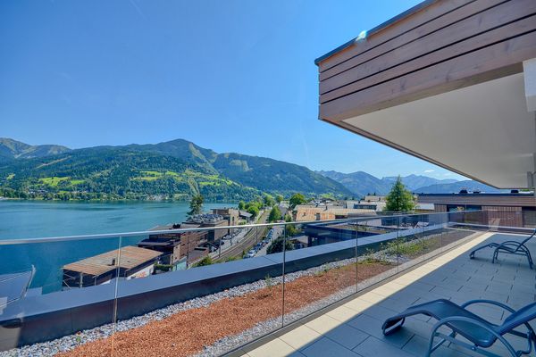 Alpin & Seeresort Penthouse 21 Zell am See - Balkon