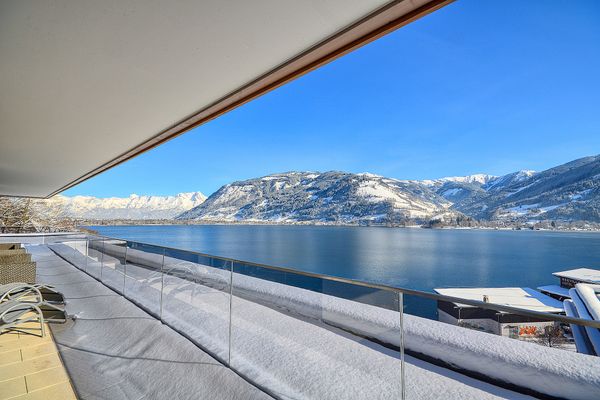 Alpin & Seeresort Penthouse 21 Zell am See - Balkon