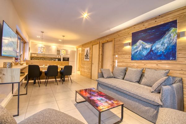 Apartments Gletscherblick Top 1 Zell am See - Living room