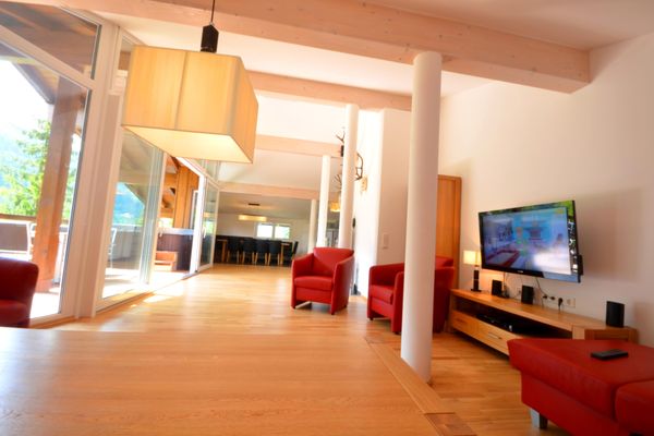 Florianiweg Penthouse Cooper Bad Gastein - Living room