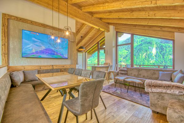  Chalet Maiskogel 17a  - Wohnzimmer