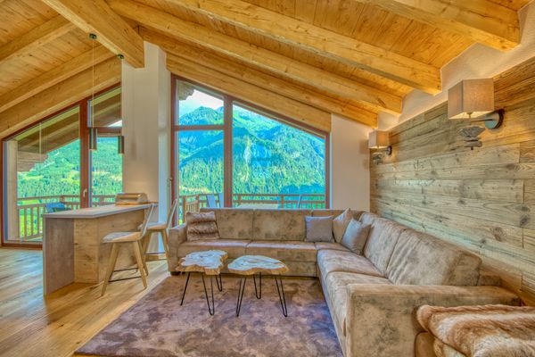 Chalet Maiskogel 17a  - Wohnzimmer