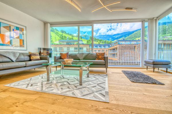  Penthouse Ari Zell am See - Living room
