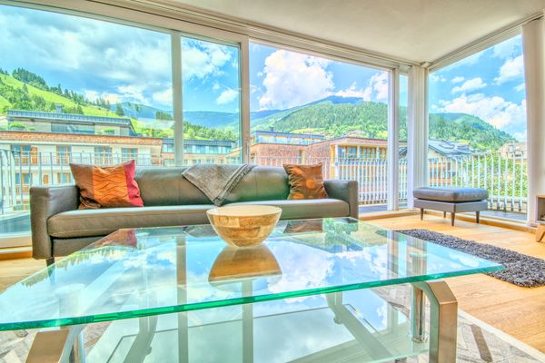  Penthouse Ari Zell am See - Living room