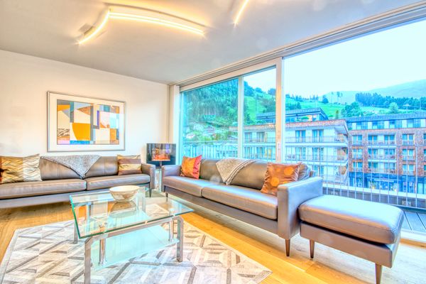  Penthouse Ari Zell am See - Living room