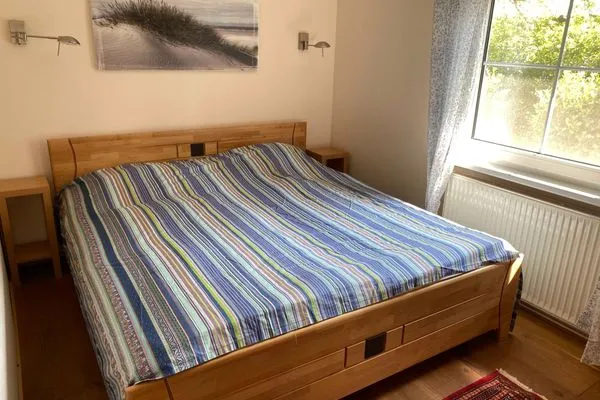 Schlafzimmer  (ULM14a) Ferienhaus "Strandmuschel"