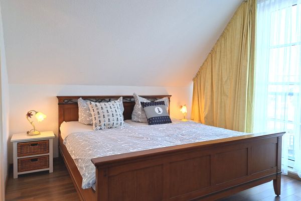 Fischmarkt 1 Wohnung 3 Zingst - Schlafzimmer