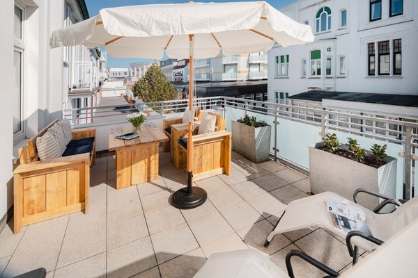 Villa Fresena Inselbude 5 Norderney-Stadt - Balkon