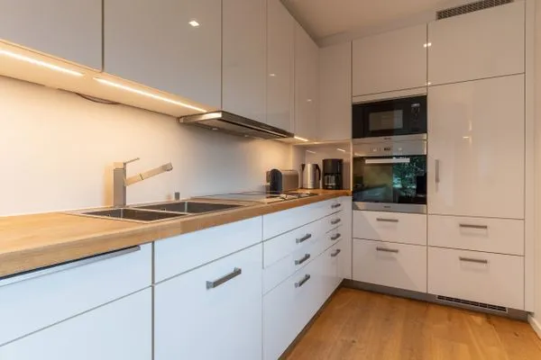 Ferienhaus Kirchenstraße Appartement Achtern Diek EG SPO Ording - 