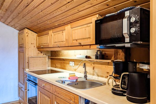  Ferienwohnung Edelsbergblick Ferienwohnungen in Hopferau - Küche / Küchenzeile