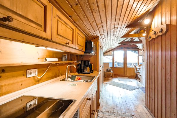  Ferienwohnung Edelsbergblick Ferienwohnungen in Hopferau - Küche / Küchenzeile