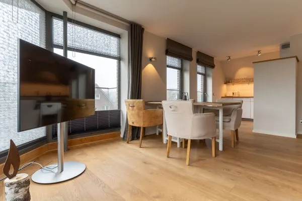 Ferienhaus Kirchenstraße Appartement Achtern Diek OG SPO Ording - 