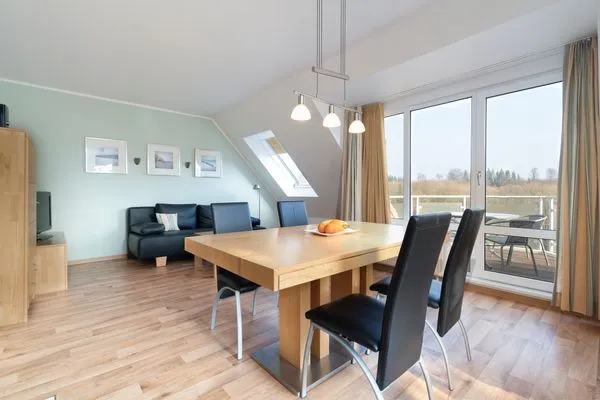 Wohnzimmer Wohnpark am Mühlenteich Ferienwohnung Nr. 37