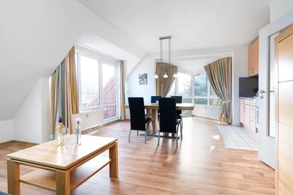 Wohnzimmer Wohnpark am Mühlenteich Ferienwohnung Nr. 37